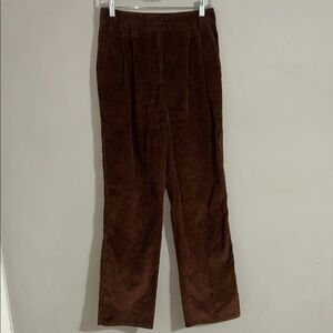 Sunday Best Aritizia brown corduroy pants size 0